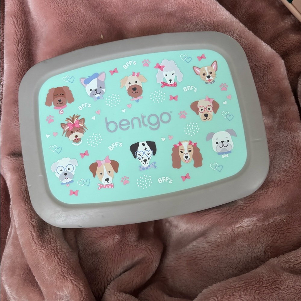 Bentgo Kids Lunch Box - Gray and Green